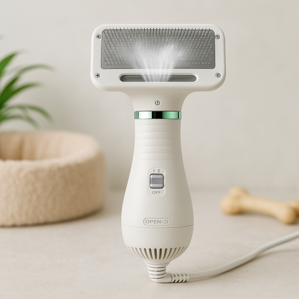 2-in-1 Pet Dryer Brush
