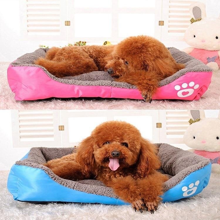 Waterproof Fleece Pet Bed